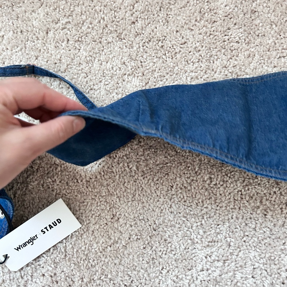 Wrangler+Staud The Jean bikini top. M - Picture 8 of 14